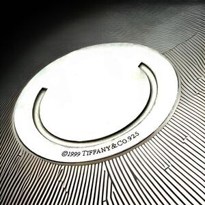 Tiffany & Co Estate "1837" Bookmark Sterling Silver TIF725